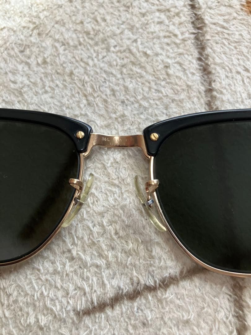 【希少】レイバン　W1115 ボシュロムUSA サングラス クラブマスターB&L