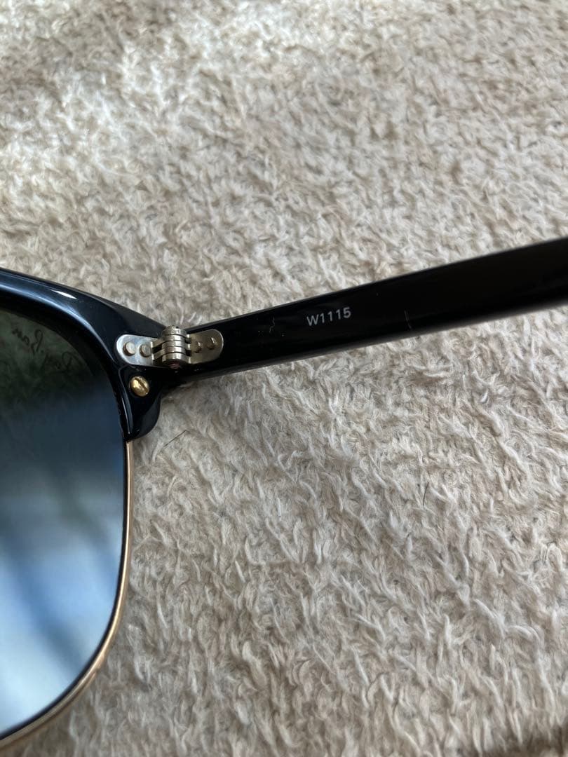 【希少】レイバン　W1115 ボシュロムUSA サングラス クラブマスターB&L