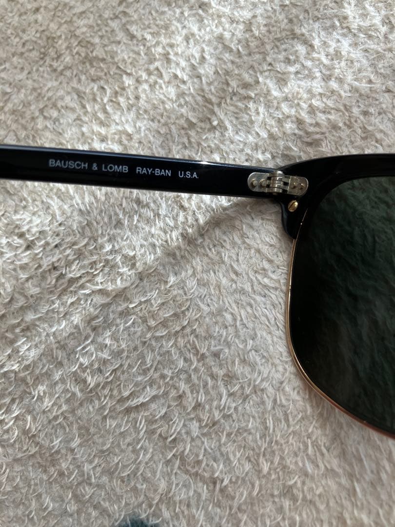【希少】レイバン　W1115 ボシュロムUSA サングラス クラブマスターB&L