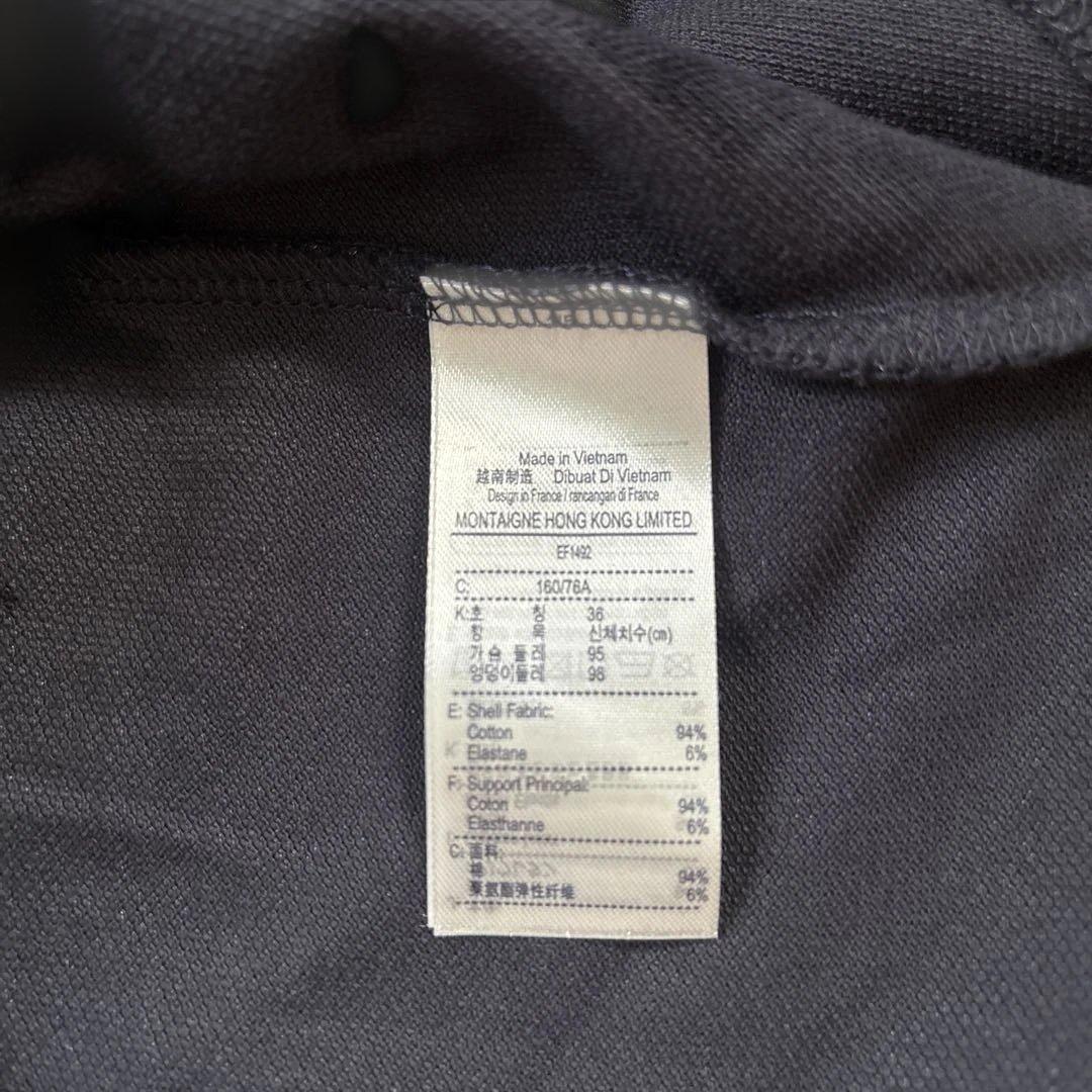 【新品】 ラコステ ラップアラウンド ポロドレス　ワンピースEF1492L 36