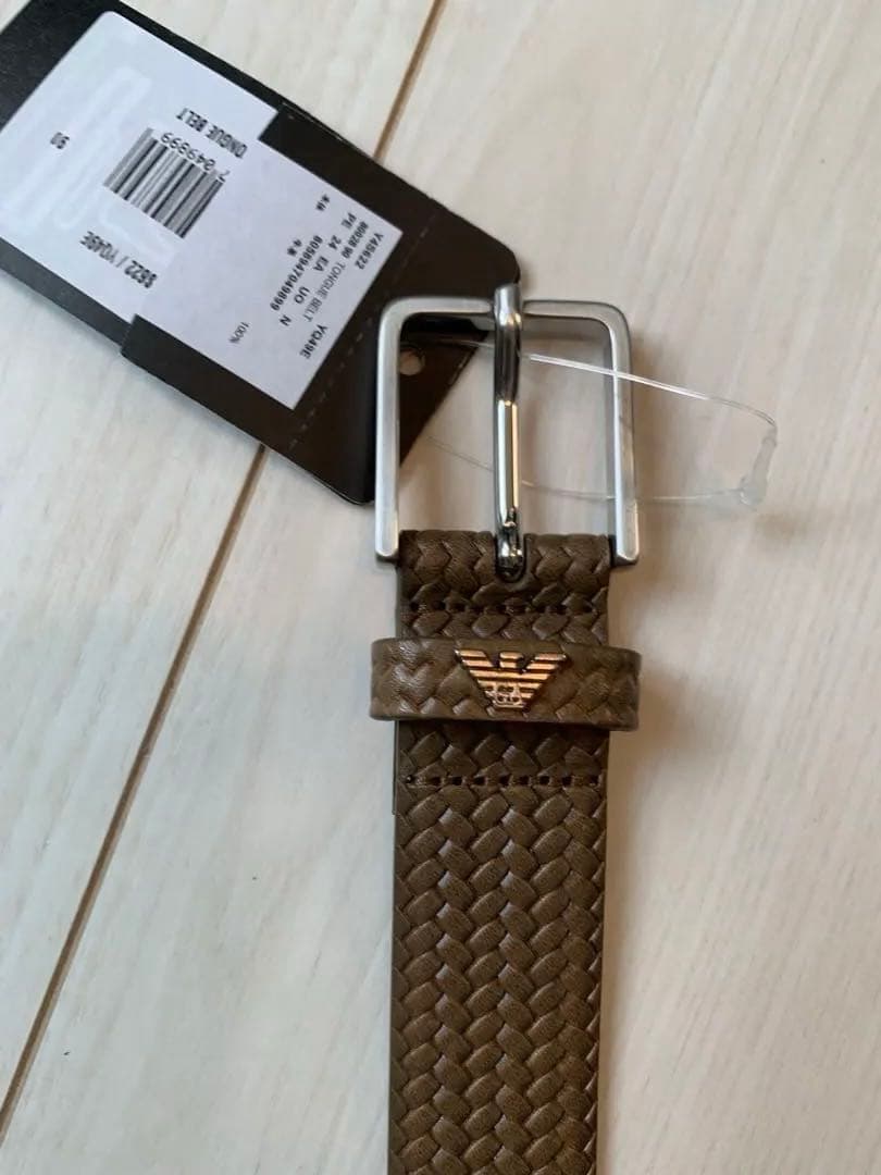 EMPORIOARMANIオリーブ色 ベルト