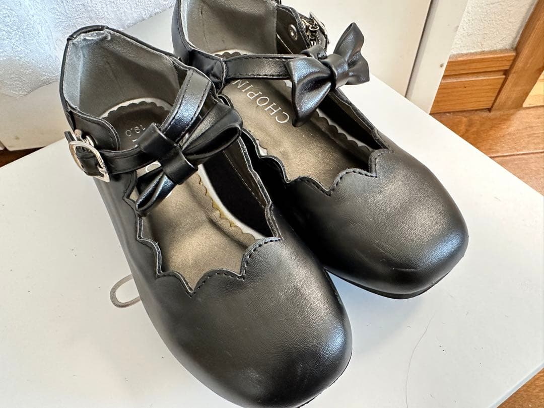 【美品】CHOPIN ショパン フォーマルドレス120㎝　シューズ19㎝