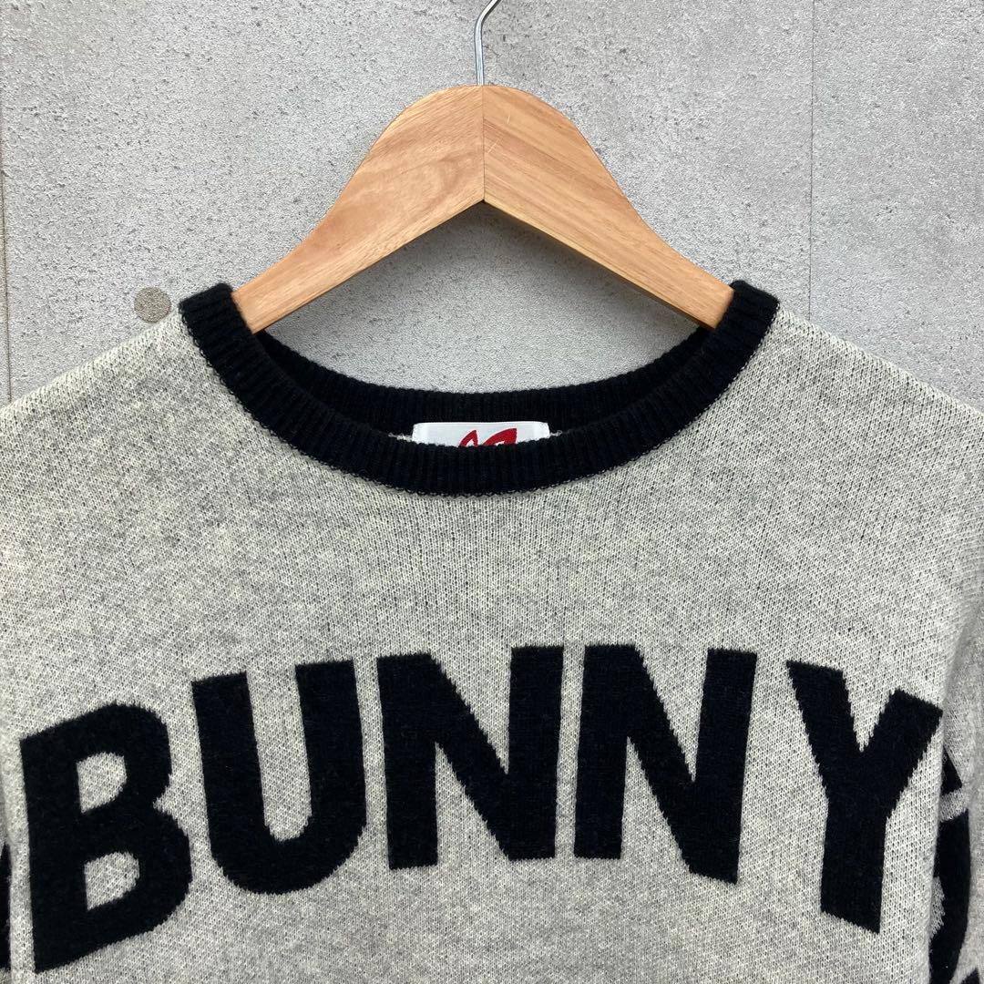 MASTER BUNNY EDITION ニットセーター ロゴ ゴルフ 4 灰