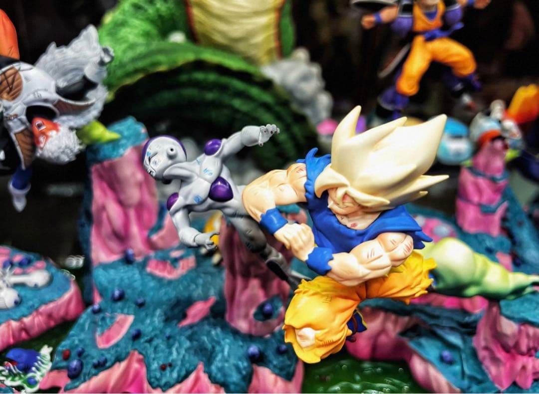 ドラゴンボール 孫悟空 ベジータ ギニュー特戦队 フィギュア ガレージ