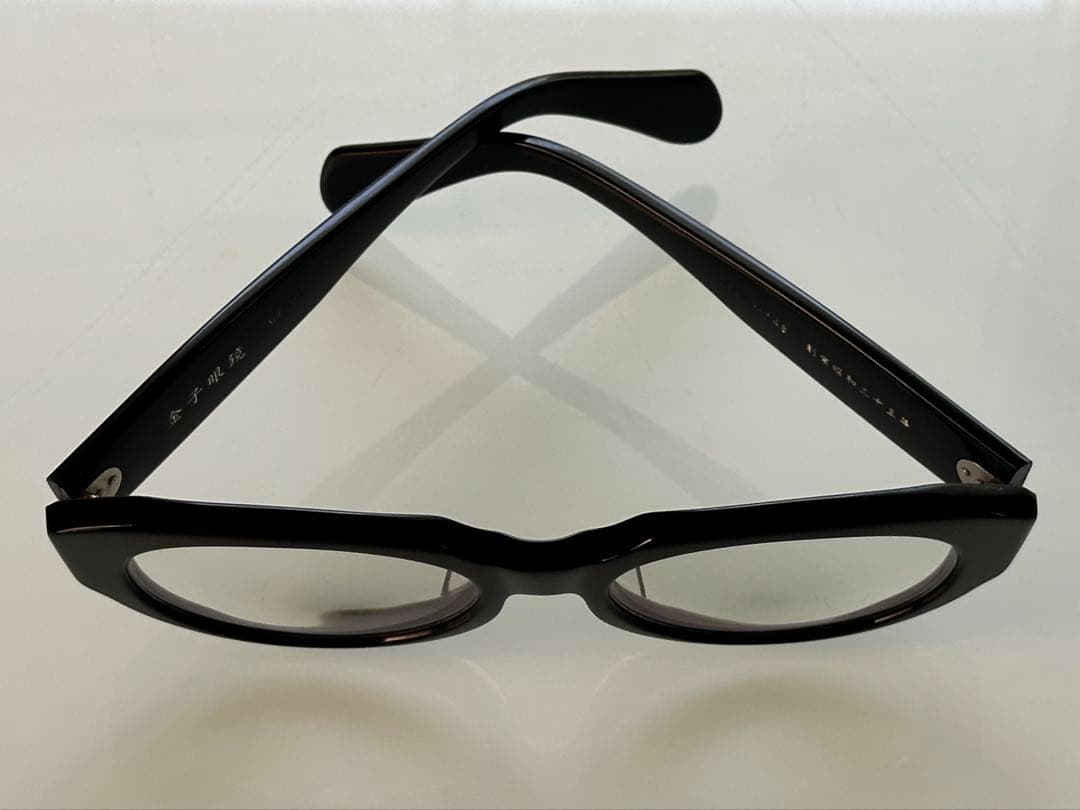 金子眼鏡 KA-23 BK 完売品 保証書桐箱入り