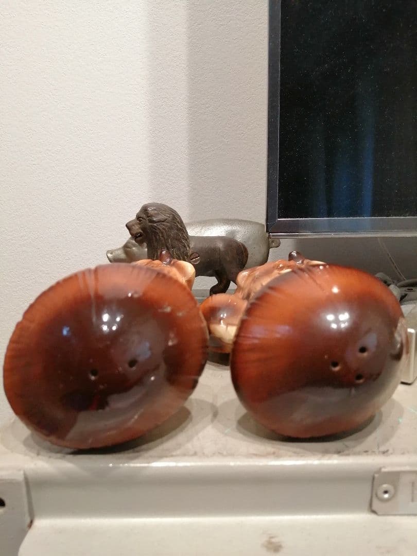 50s 激レア　キノコ　ビンテージ　置物　S&P　ミッドセンチュリー　2