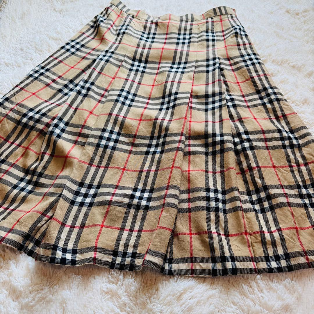 希少】 BURBERRYS ロングウールスカート ノバチェック 15BR 3L - メルカリ