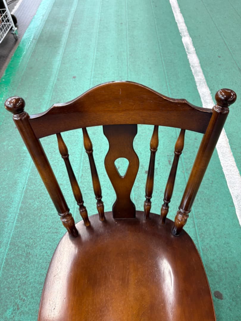 飛騨産業　キツツキ　ウィンザーチェア　ダイニングチェア　ヴィンテージ　昭和レトロ