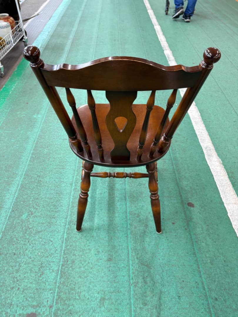 飛騨産業　キツツキ　ウィンザーチェア　ダイニングチェア　ヴィンテージ　昭和レトロ