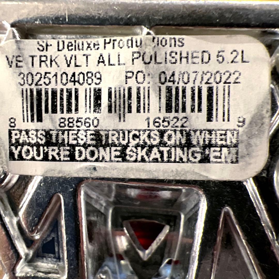 新品VENTURE V-Lights 5.2 LOW スケートボード トラック