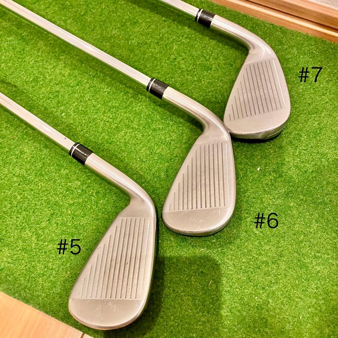 テーラーメイド　M4アイアン2021　#5〜#9、PW、AW 7本セット