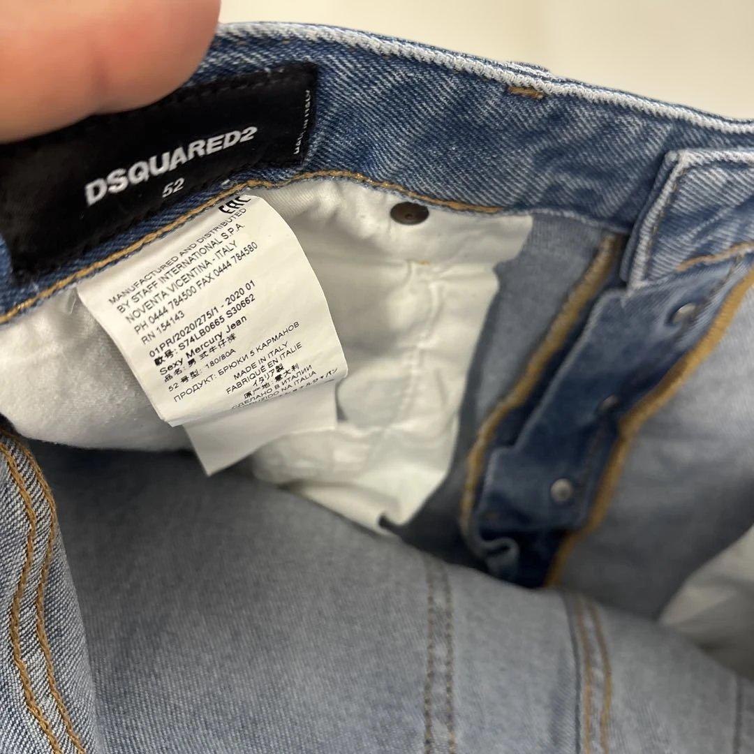 ディースクエアード Sexy Mercury Jeanストレッチデニムサイズ52