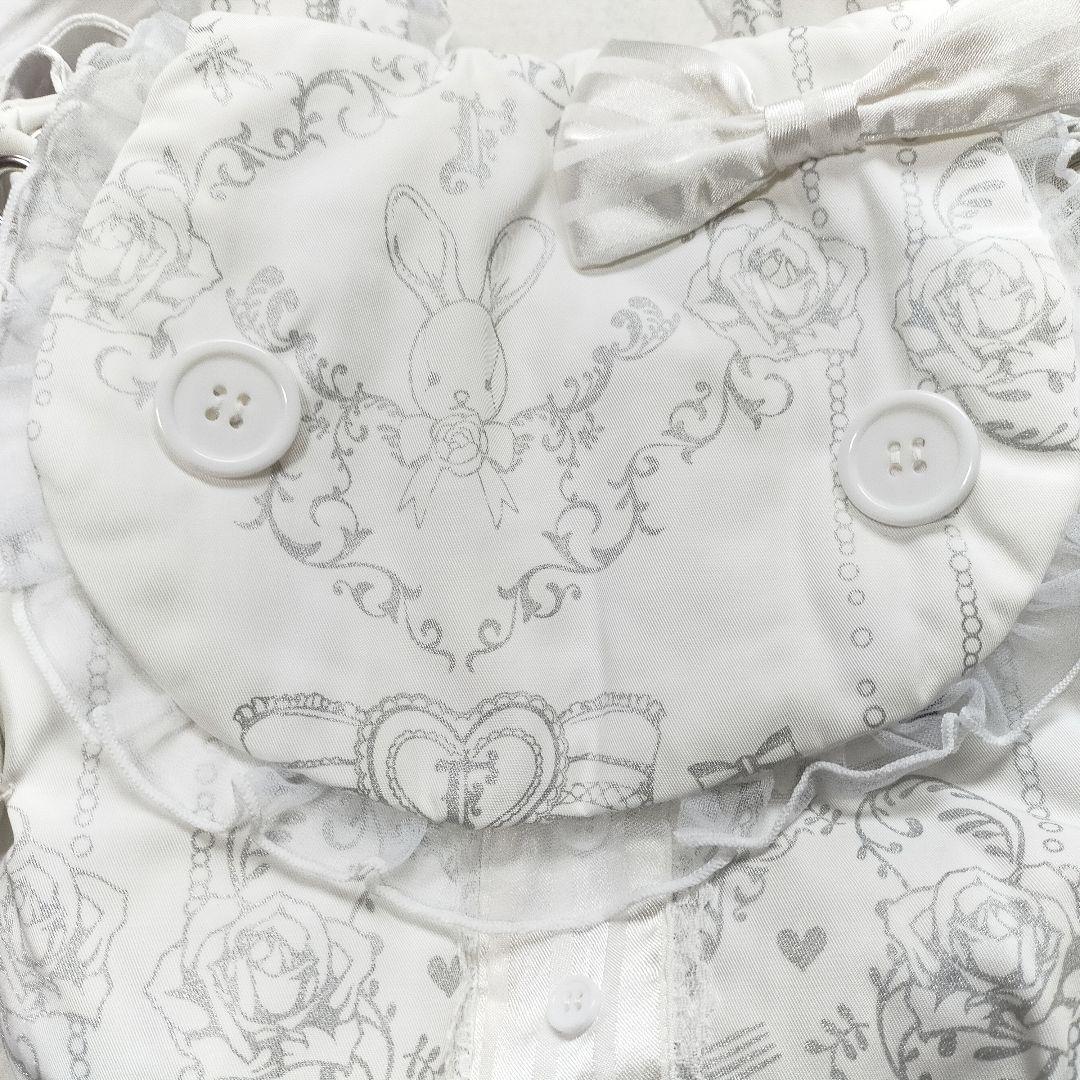 h.naoto frill うさぎバッグ りぼん 白ロリィタ 原宿 ゴスロリ