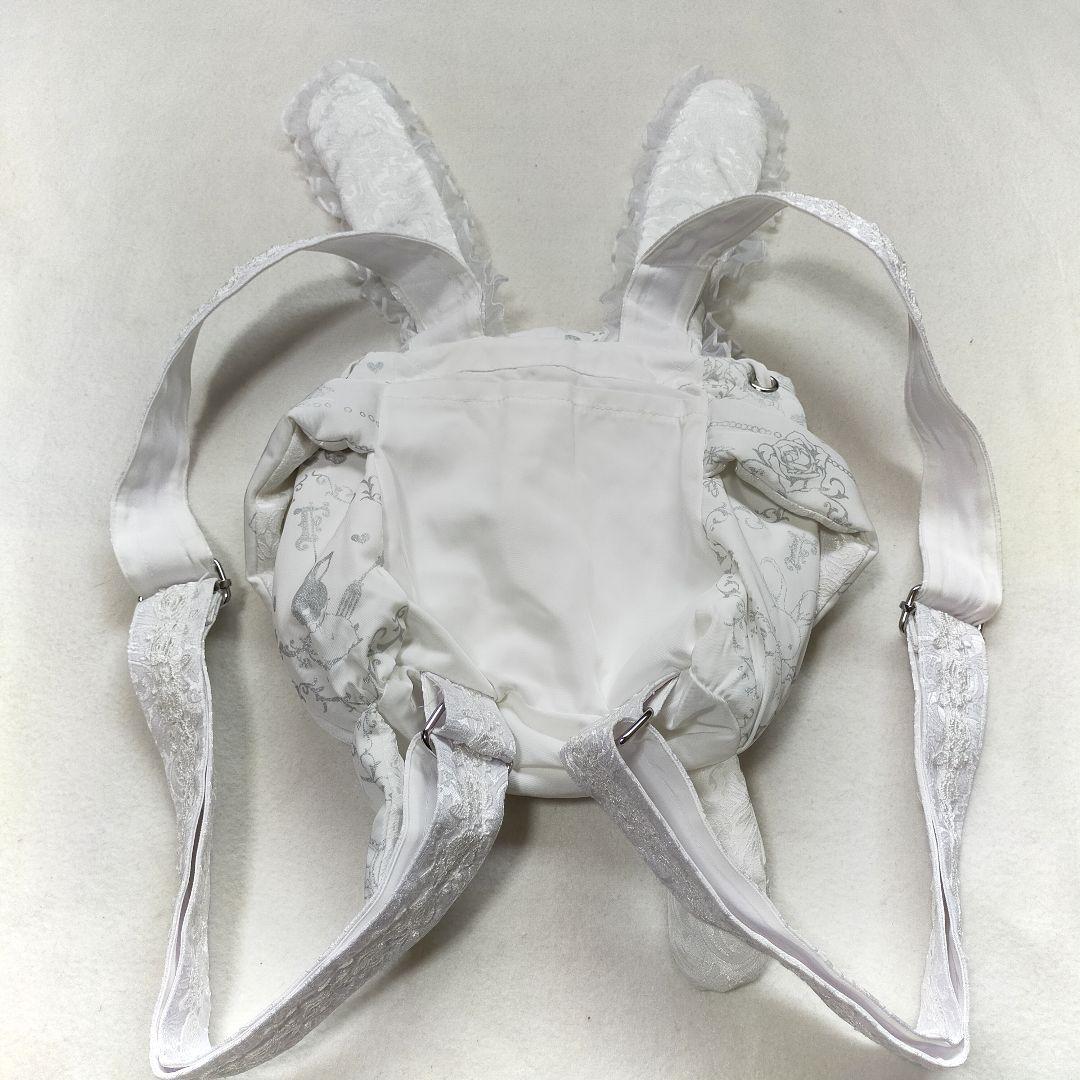 h.naoto frill うさぎバッグ りぼん 白ロリィタ 原宿 ゴスロリ