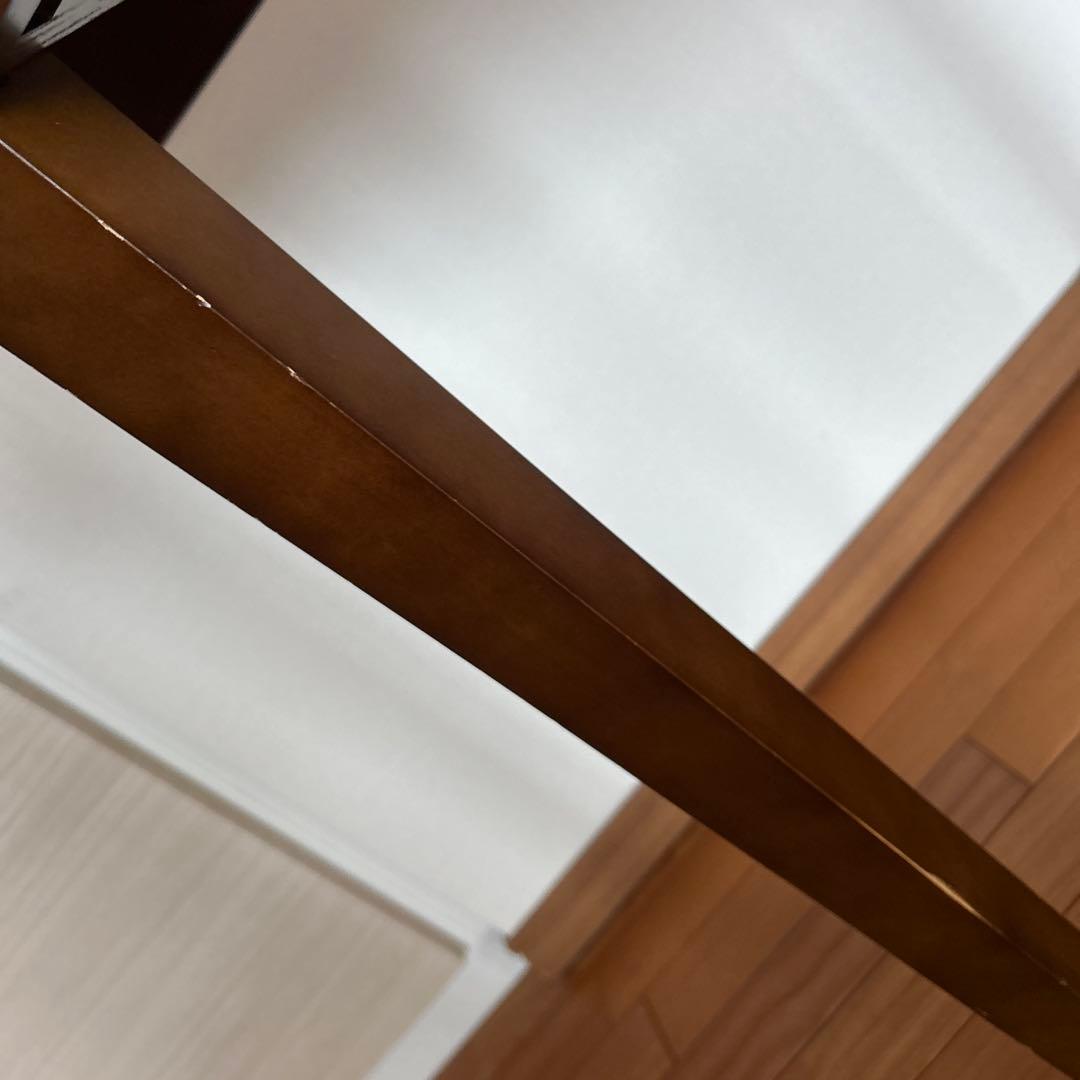 レア美品ローラアシュレイミラー仕上げのブラウン木製ドレッサー