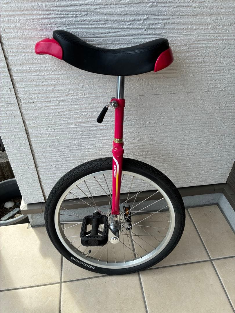 【極美品】ブリヂストン SPINZ 一輪車 20インチ 日本一輪車協会 認定品