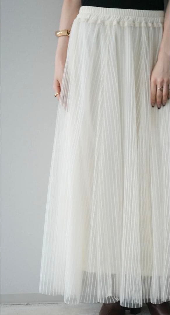 新作✴︎リュミエチュールストライプボリュームスカート✴︎ bobolink