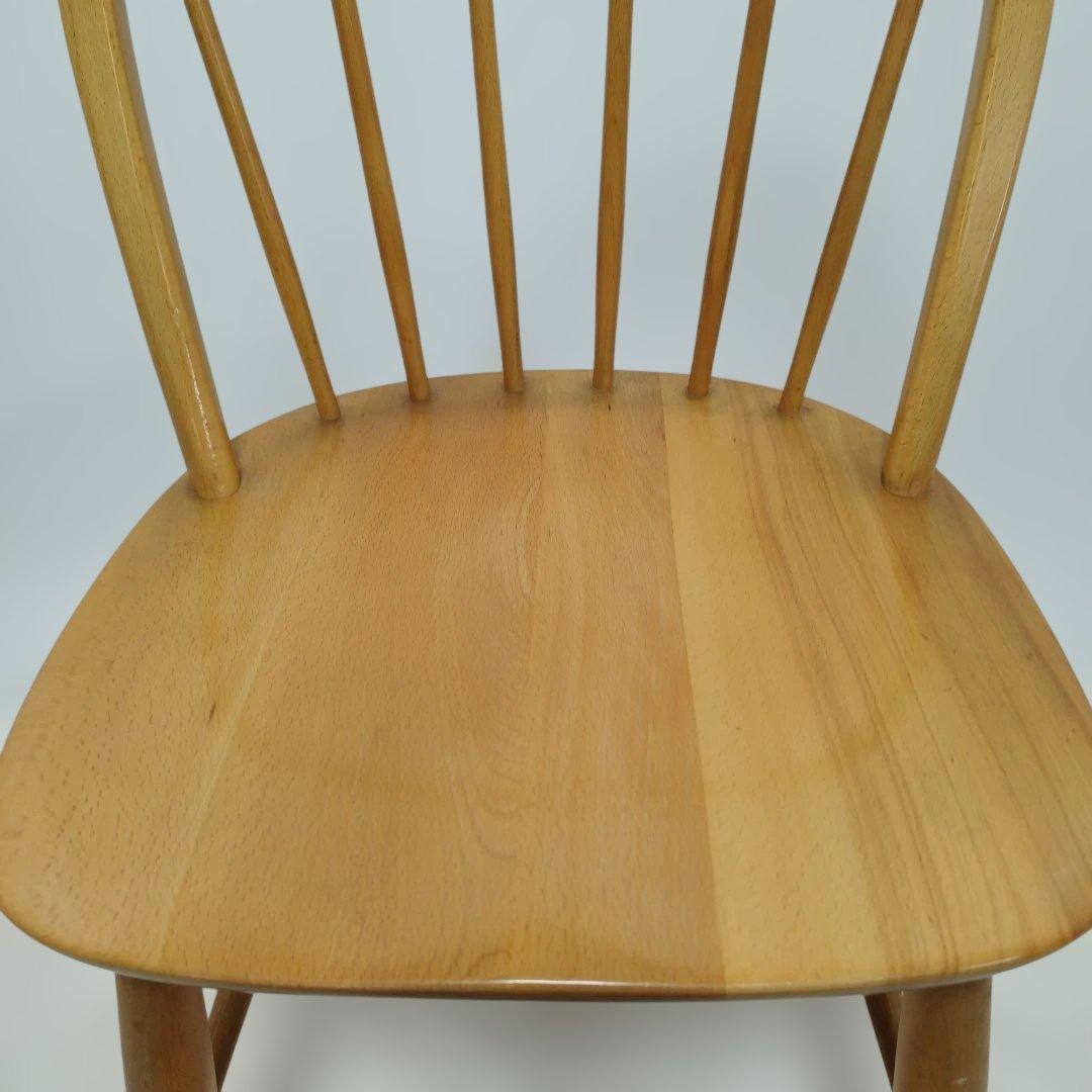 ②【引き取り歓迎】飛騨産業 キツツキ ウィンザーチェア 北欧 ダイニングチェア