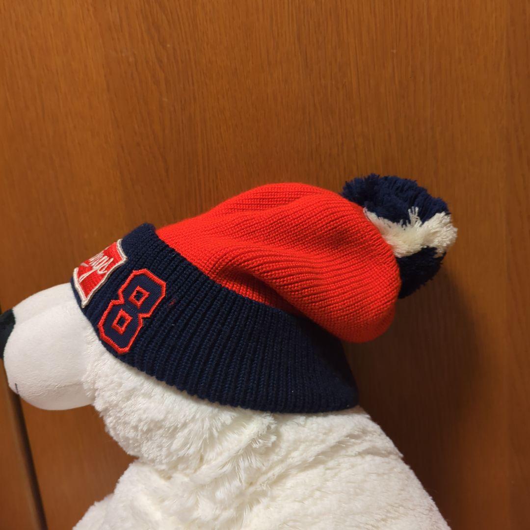 近鉄バファローズカラー Rawlings ニット帽 ポンポン付き