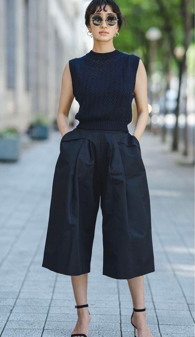 Nala ドレスパンツ 2022 ネイビー