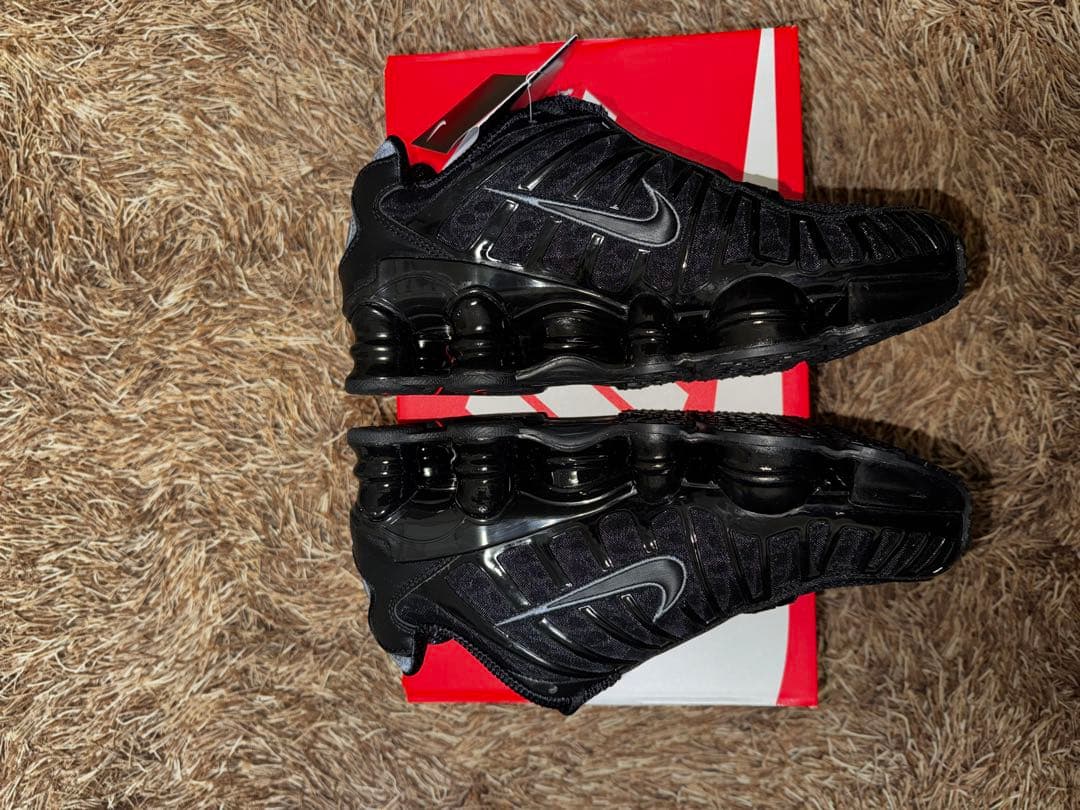 靴 NIKE SHOX TL BLACK 24cm