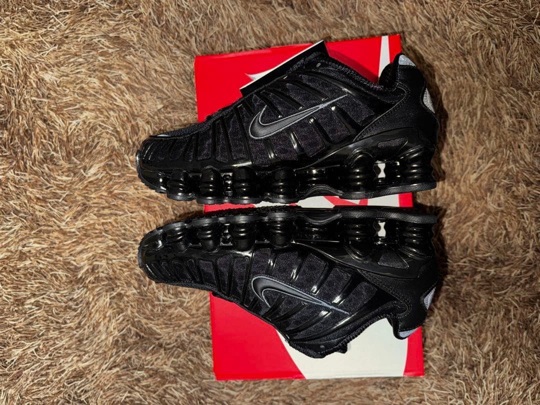 靴 NIKE SHOX TL BLACK 24cm
