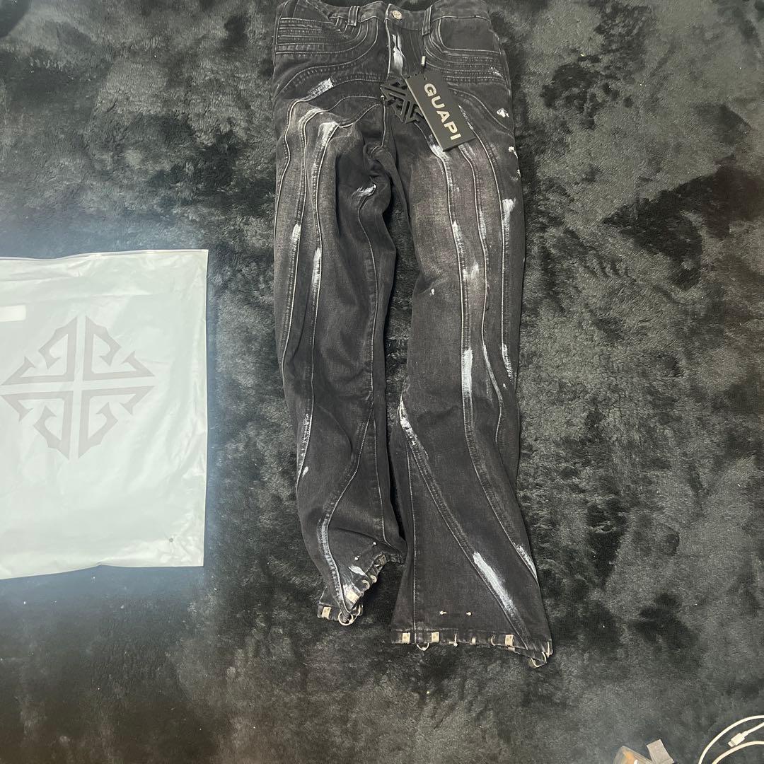 GUAPI Iron Grey Piercing Denim size28