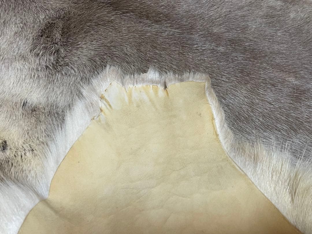 【Used】トナカイ毛皮ラグ