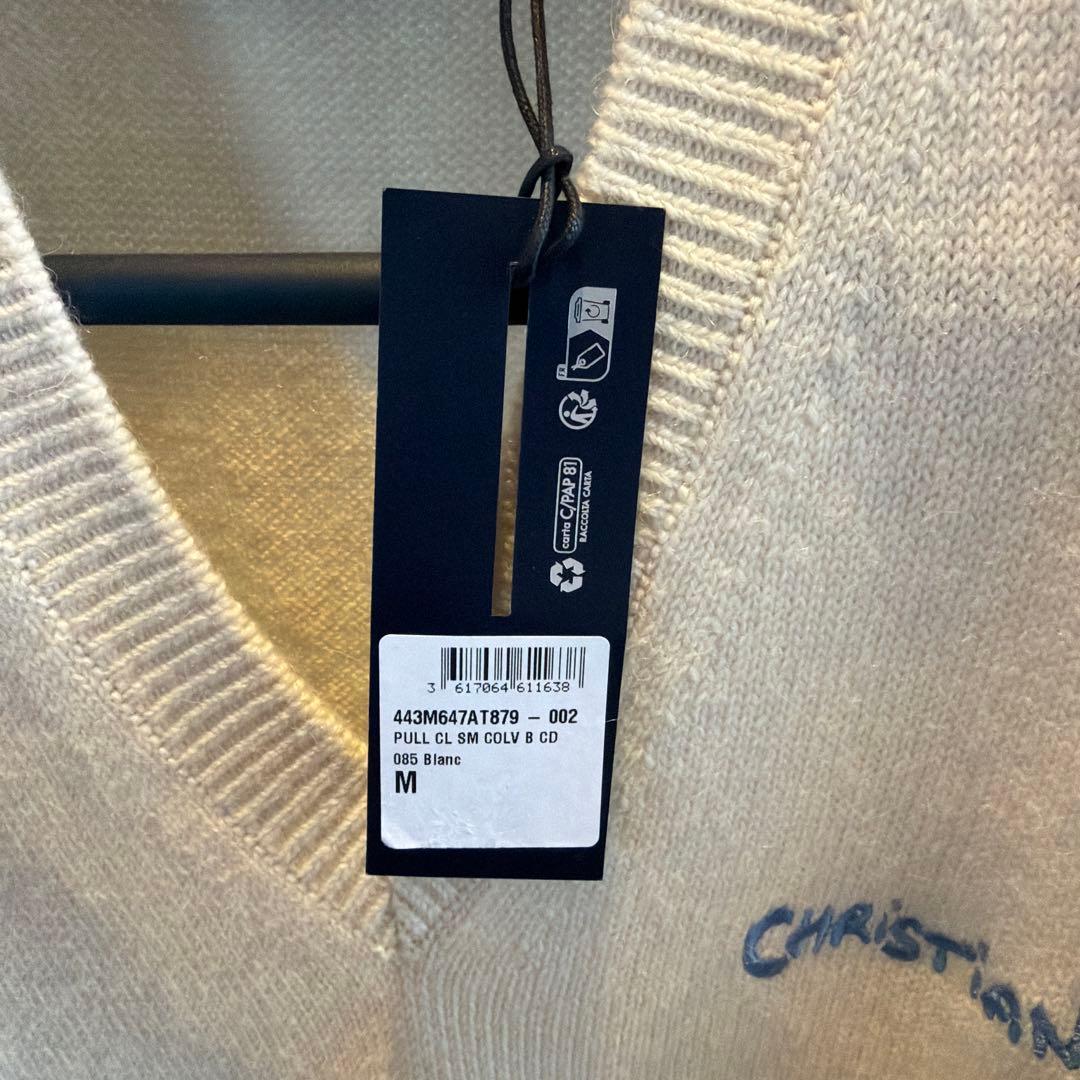 新品未使用品 ディオールメンズ セーターベスト ウール&アルパカ