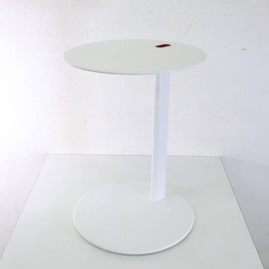 イタリア製 カリガリス テンダー サイドテーブル ケーブルホール付