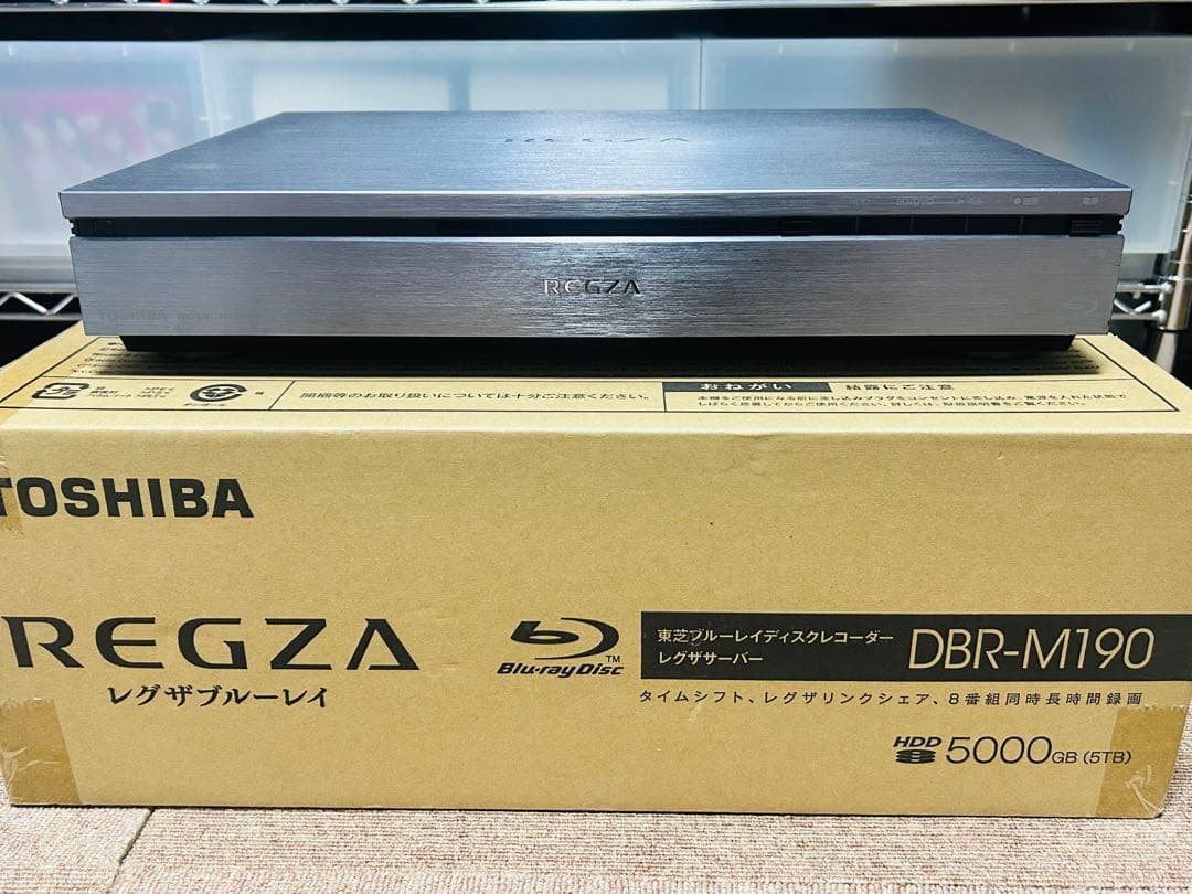 r*a様 全録 TOSHIBA REGZA DBR-M190 5000GB タイ