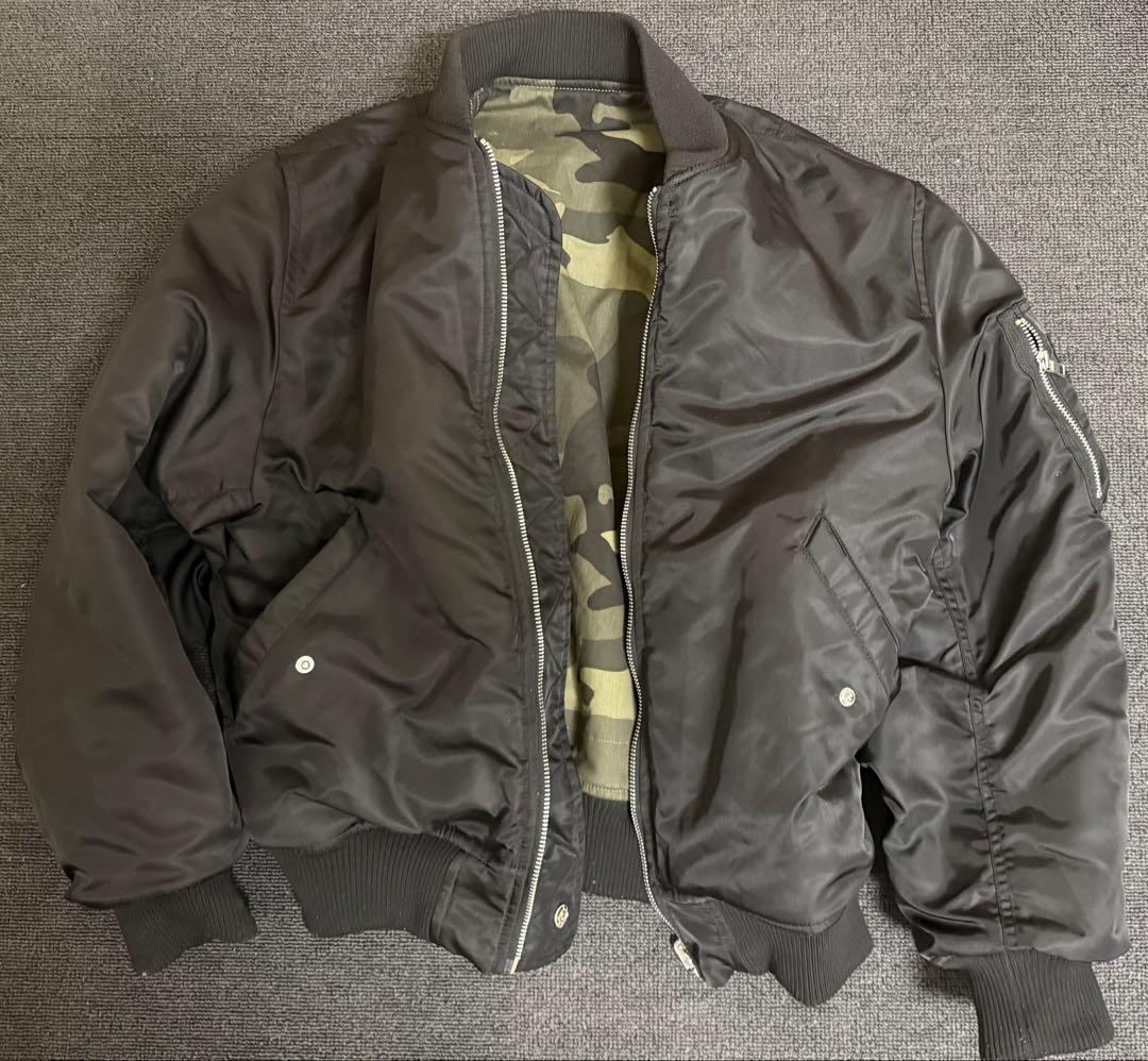 小*幡様 『完売品』Belvet CamoReversible MA-1Jack