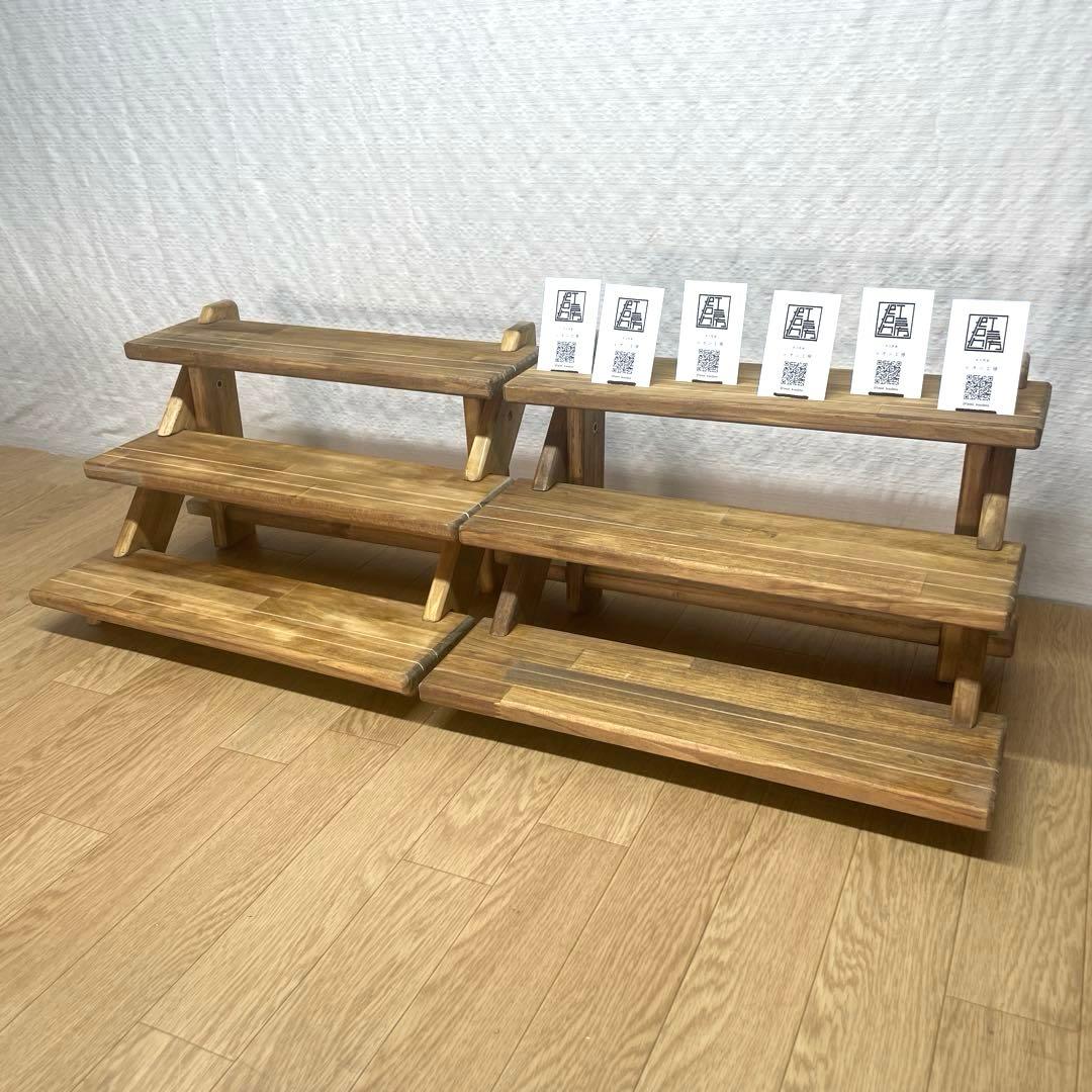 【組み立て式什器 横幅45cm2点セット】イベント什器/インテリア