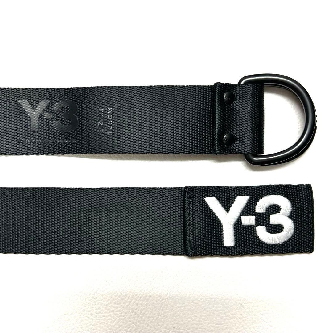 国内正規品 Y-3 ワイスリー ヨウジヤマモト ベルト ブラック M