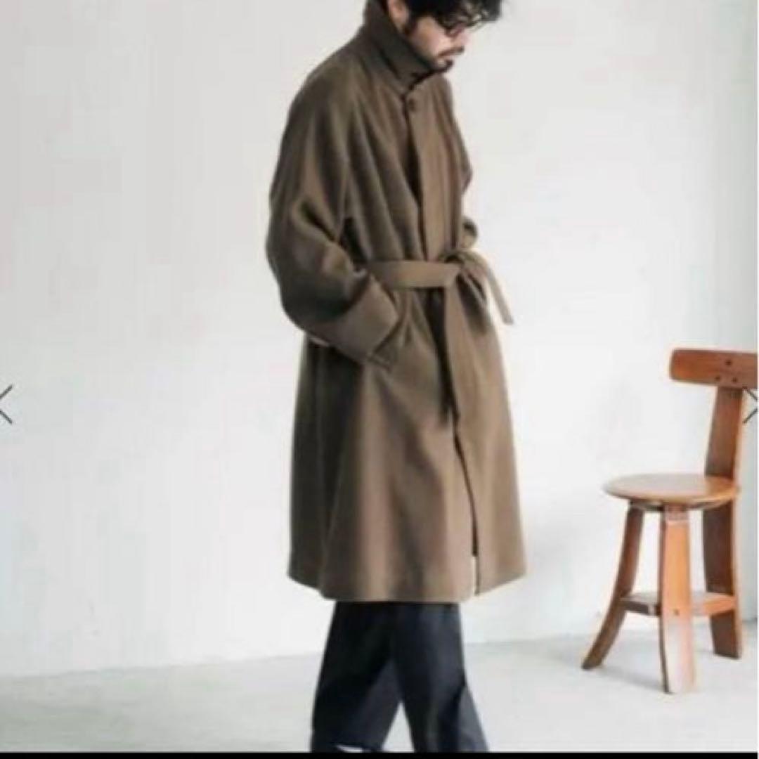 LE WOOL Balcollar Coat ウールバルカラーコート　1