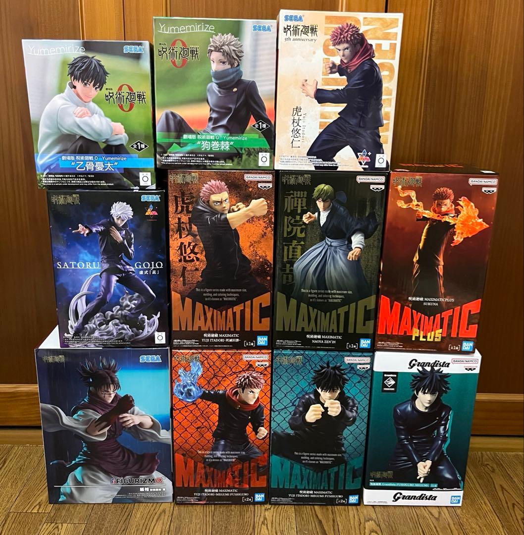 呪術廻戦 フィギュア 11点まとめ売り - メルカリ