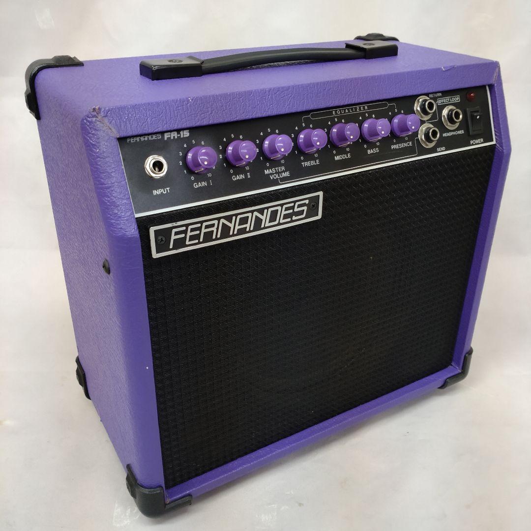 激レア！FERNANDES FA-15 パープル！フェルナンデス アンプ - メルカリ