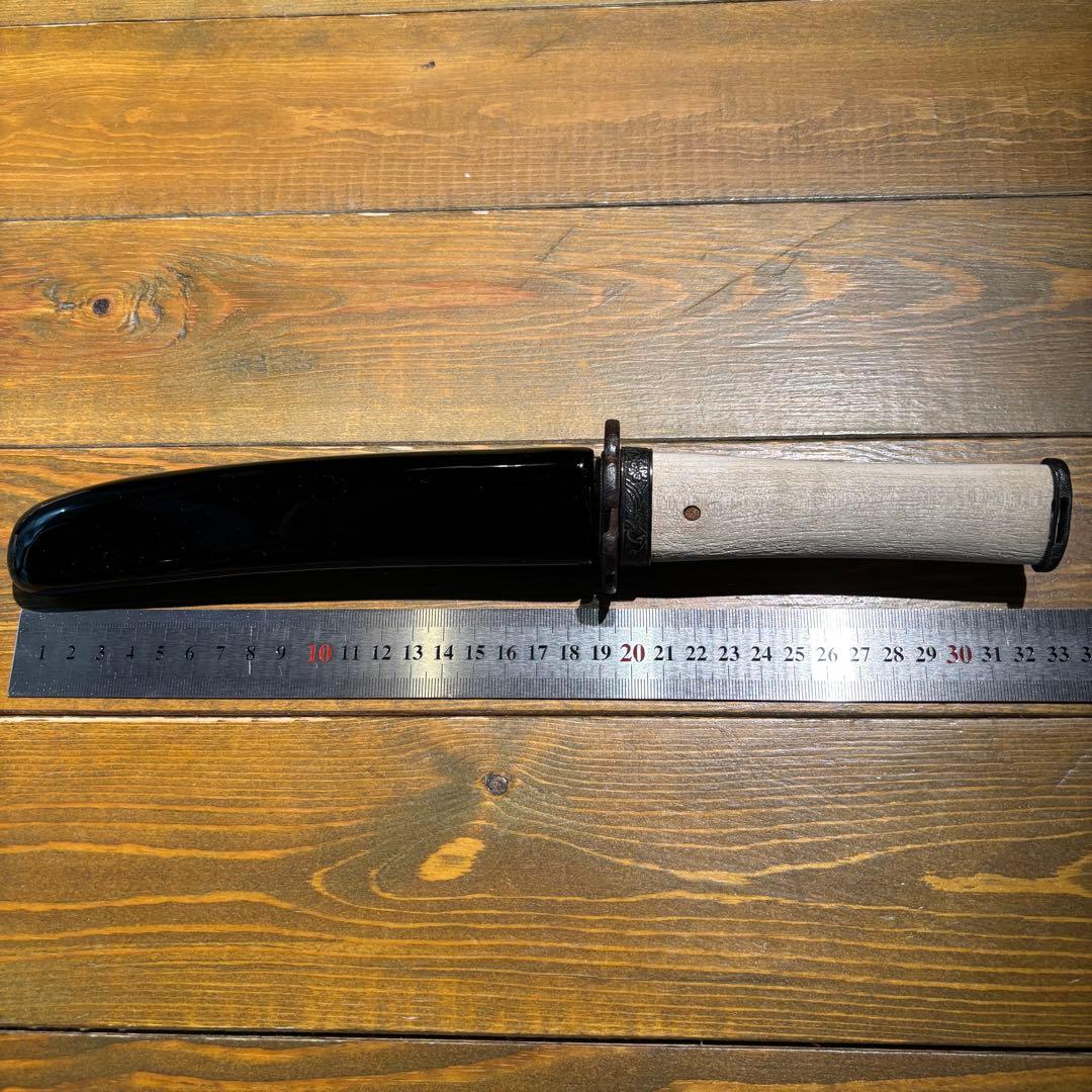 日本刀残欠クラフトナイフNo.83 筑前国住宗次 茎 kyoto-sakura.com
