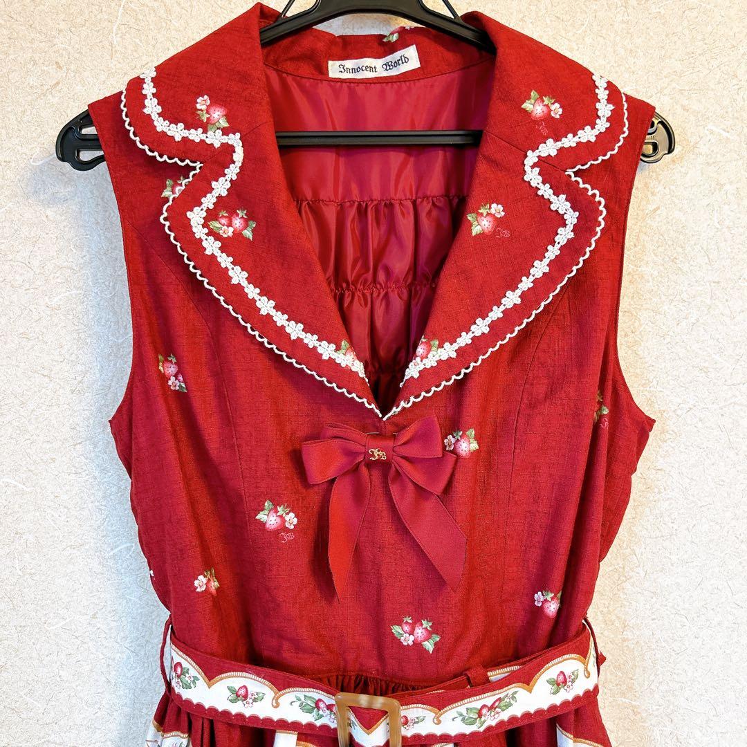 2点セット♡ストロベリープレートテーラードJSK ＋ アンネッテクリップ イノワ