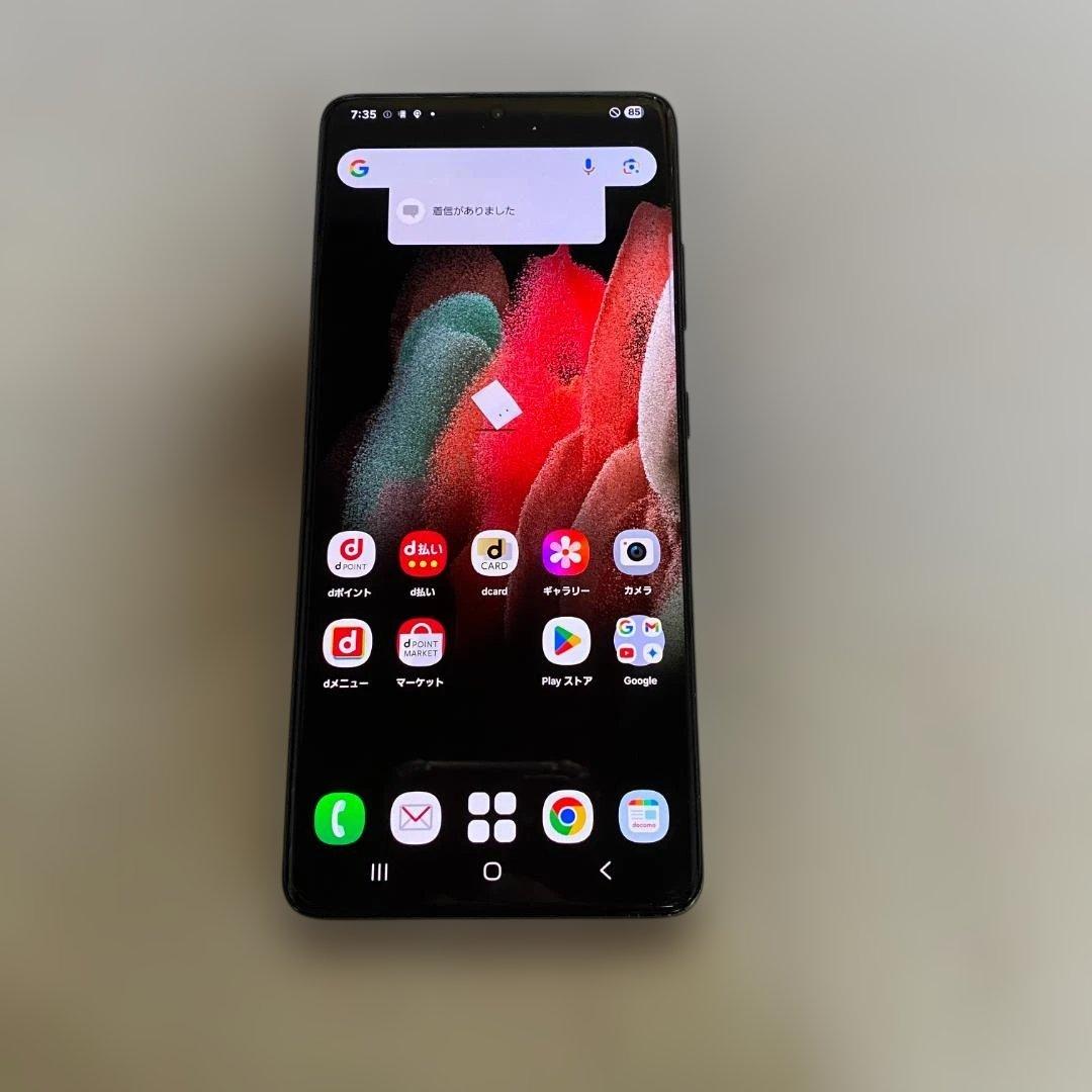 携帯電話本体 Samsung Galaxy S21 Ultra 5G 256GB SC-52B