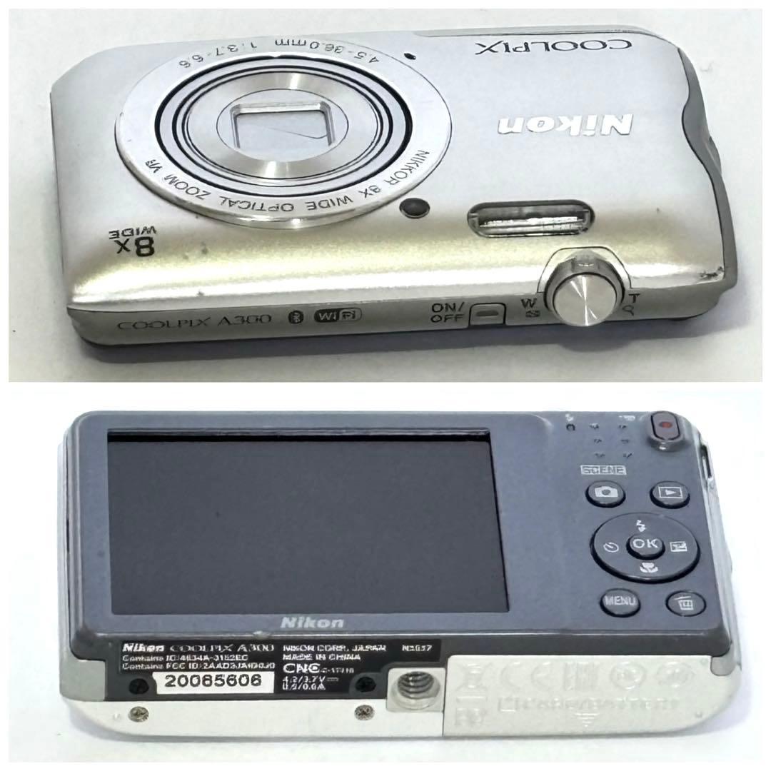 Nikon coolpix A300 ニコン　コンデジ　SDカード付