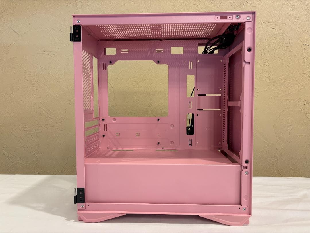 美品】DLM 22 桜色 ピンク PCケース ガラスパネル