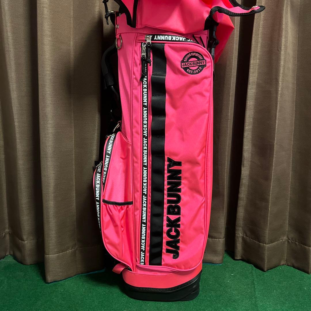 JACK BUNNY ピンク キャディバッグ