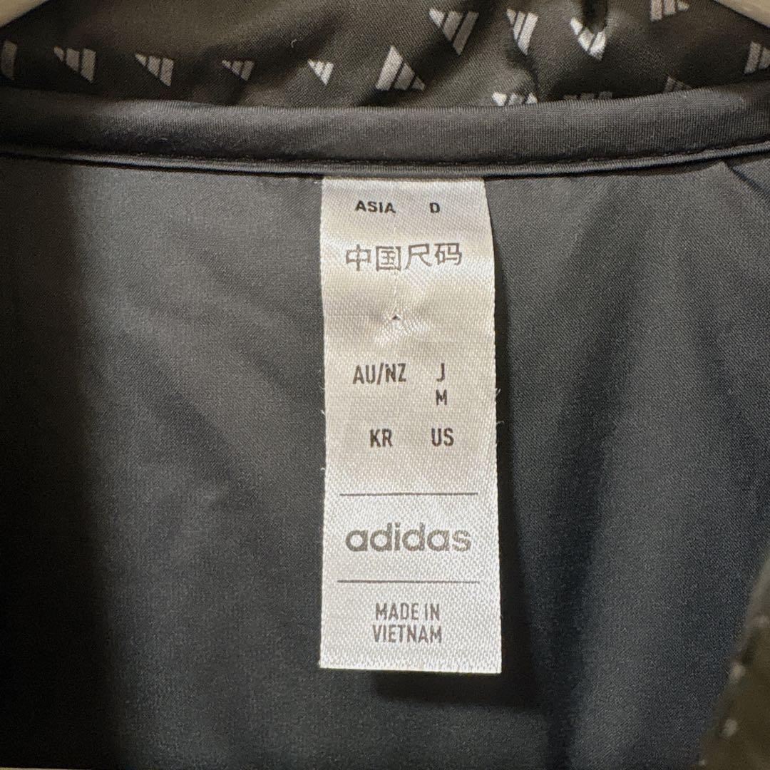美品　adidas ゴルフウェア　中綿入りナイロンジャケット　アディダス