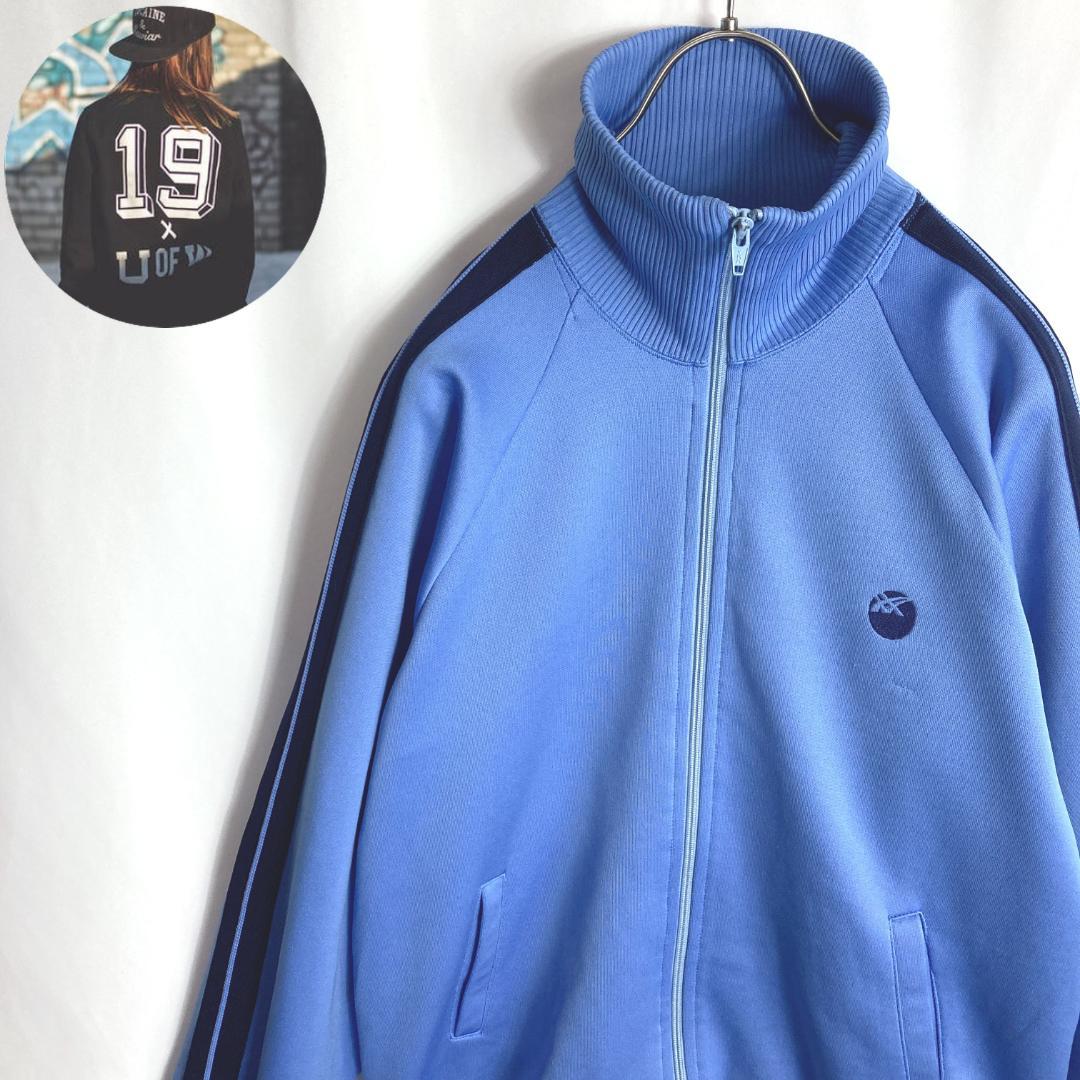 80s古着 橋本環奈着用アシックス asicsトラックジャケット ジャージ