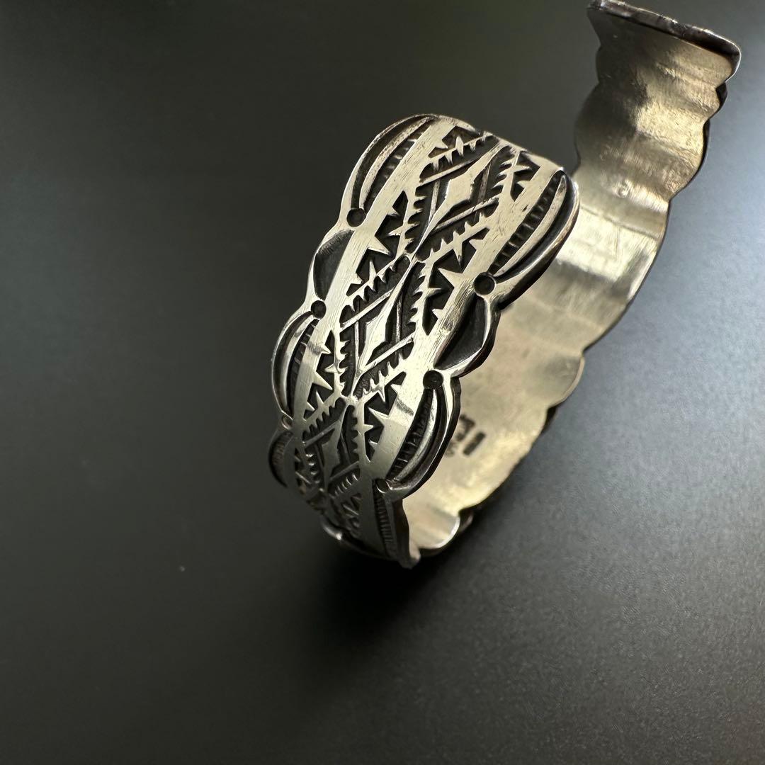 【美品】Navajo Gary Reeves イサカピークターコイズ バングル