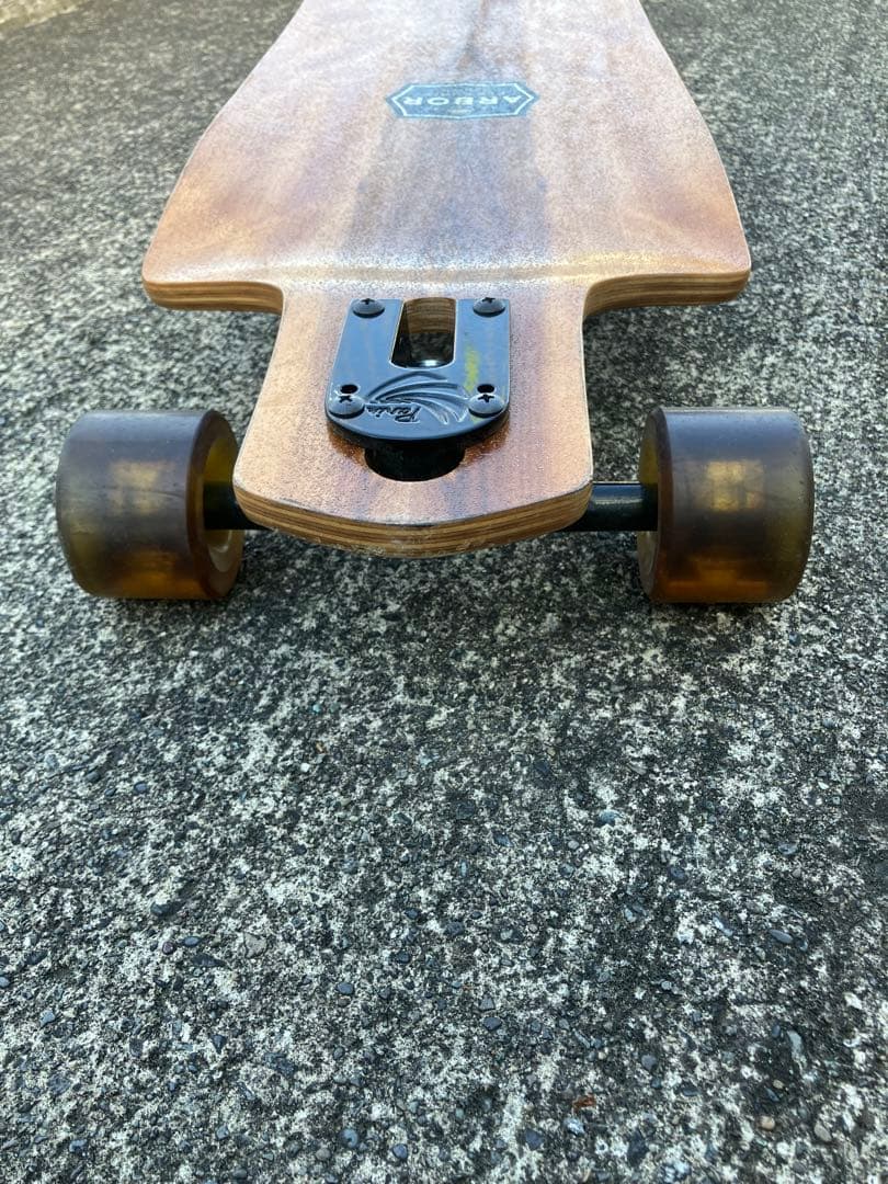 AROBR ロングボード ウッドデッキ マルチカラー