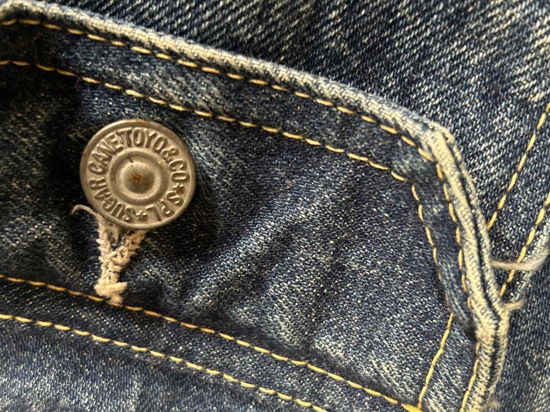 ☆3連休限定価格☆ SUGAR CANE デニムジャケットSC11953 36