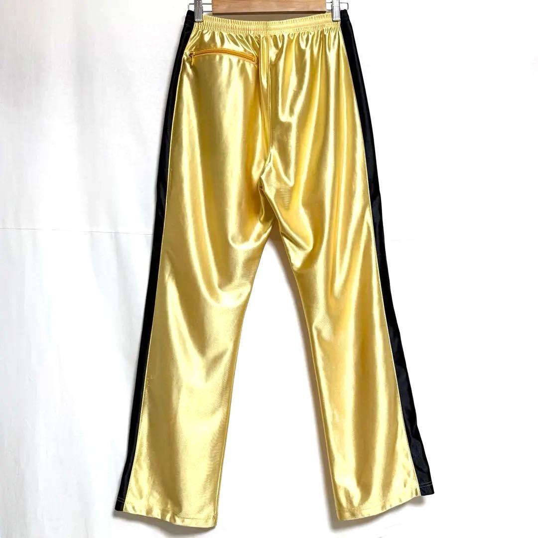 ⚫︎Mサイズ！Needles ゴールドカラー　サイドライントラックパンツ