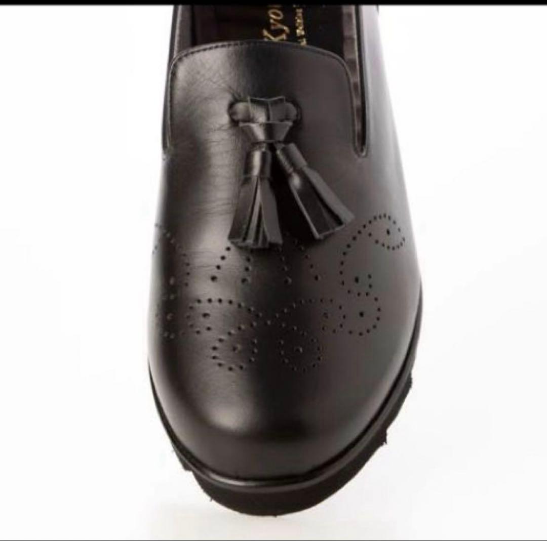 【新品】ミスキョウコ タッセル付きローファー 4E 23.0㎝ 本革